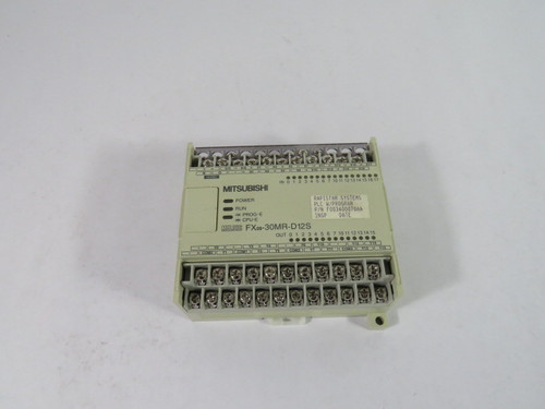 Mitsubishi Electric FX0S-30MR-D12S Programmable Controller 12VDC 8W  USED