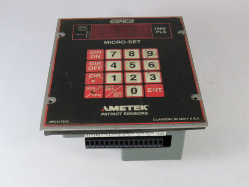 Ametek 1995-A6-MXX Programmable Limit Switch 10A 6-Output Relay  USED