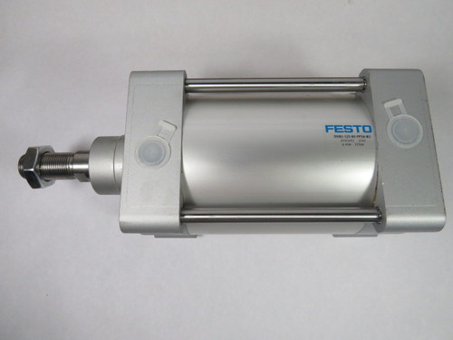 Festo DSBG-125-80-PPSA-N3 Pneumatic Cylinder 125mm Stroke 80mm Dia  USED