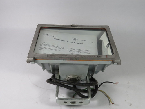 Crouse-Hinds 47798 Floodlight 500W 120V  USED