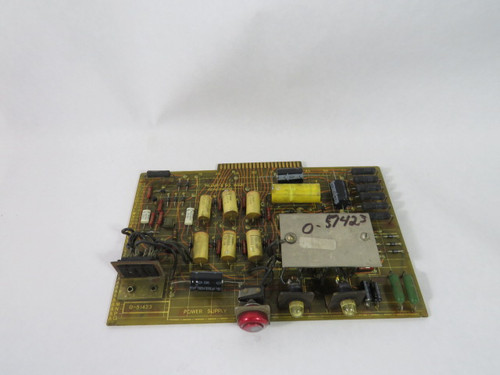 Reliance Electric 0-51423 Power Supply PC Board  USED