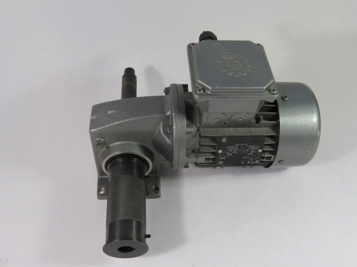 Nord .18kW 1390rpm 230/400V TEFC 3Ph 1.78/.68A C/W Gear Reducer 15:1  USED