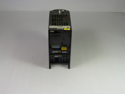 Siemens 6SE6-420-2UD21-5AA1 Drive 1.5kW 3Ph 0-480V MISSING FRONT PLATE USED