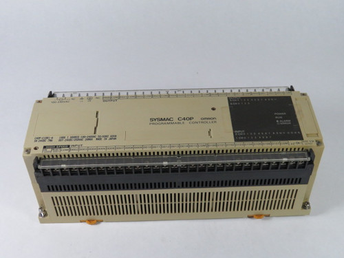 Omron Sysmac Programmable Controller Input 24VDC 7mA Output 24VDC/250VAC  USED