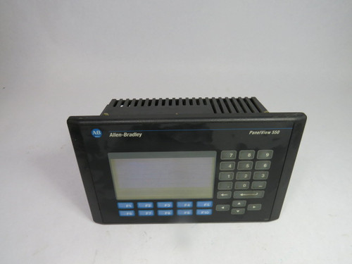 Allen-Bradley 2711-B5A2X Series H Operator Panel MISSING BACK COVER  USED