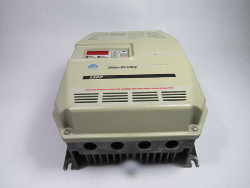 Allen-Bradley 1302-C010-AA AC Drive *No Power* *Cracked Front Plate  AS IS