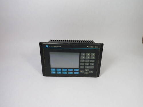 Allen-Bradley 2711-B5A1 Series F Panelview 550 Touch Screen & Keypad  AS IS