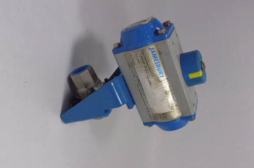 Jamesbury VPVL-051-DA-BC High Performance Actuator W/ 3/4" Ball Valve USED