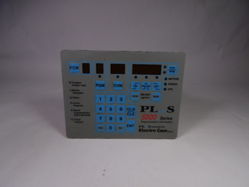 Electro Cam PS-5001-10-024 Programmable Limit Switch 120VAC 50-60Hz  USED