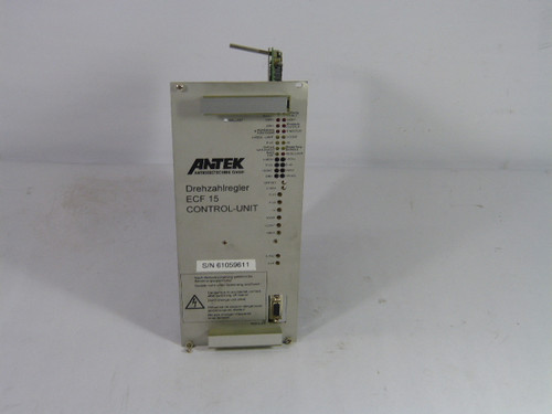 Antek ECF15 Central Processing Unit  AS IS