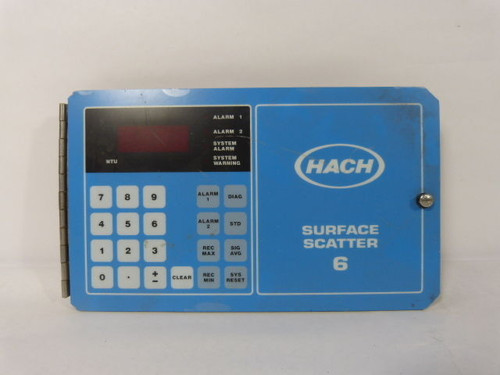 Hach TB-1 Surface Scatter 6 Turbidimeter Panel  AS IS