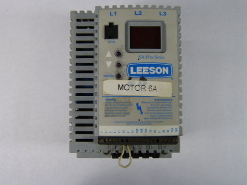 Leeson 174497.00 174497 SM-Plus Variable Frequency Drive 3HP 550/575V  AS IS