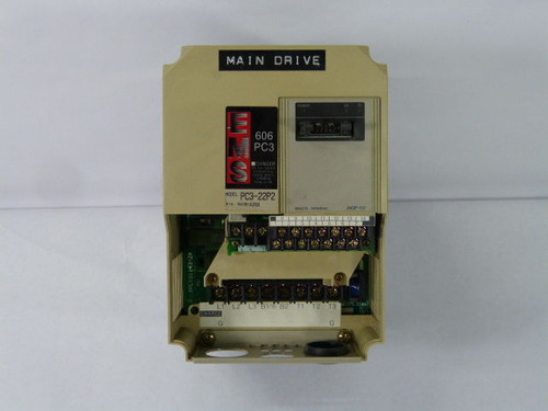 Safetronics CIMR-PCD22P2 Inverter Drive 3HP 3Ph 4.2kCA 200-230V  AS IS