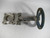 Velan L10-0310C-13SL Knife Gate Valve Size 3" Class 150 USED