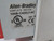 Allen-Bradley 100S-C43DJ14C Ser. A Safety Contactor 24VDC Coil NO AUX BLOCK USED