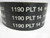 Jason 1190-PLT14-55 Megadyne Timing Belt 1190mmL 55mmW 14mmP 85T NOP