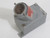 Hubbell UGR0C-15231 Killark Quick Wire Acceptor 15A 125AC 3W 2P *No Cap* USED