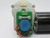 Glunz & Jensen 10004316 Gear Motor w/ Encoder 24VDC *Extended Shaft* USED