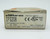 IFM Ejector IFS208 Proximity Switch 10-30VDC 100mA 4mm *Open/Damaged Box* NEW