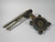 Keystone 1020 Lug-Style Butterfly Valve 3" Bronze Disc C/W Handle CHIPPED USED