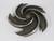 Goulds Pumps 100-537-1203 53970 5-Vane Impeller for 3196 Pump 1.5x3-13 316SS NOP