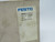 Festo 159690 JMN1H-5/2-D-1-C Solenoid Valve 2-10 Bar 30-145Psi DMG'D BOX NEW