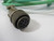 Generic BCI-PUR-ES-SRM25-030 Green Encoder Cable w/MS3106E18-1S 8.2m USED