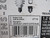 Standard 27116 LED Exit Bulb Retrofit Kit 1.2W 120V 60Hz 0.03A 10-Pk NEW