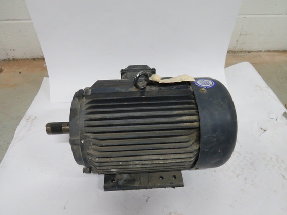 Leeson 10HP 3510RPM 208-230V 215T TEFC 3Ph 25.9-23.6A 60Hz  USED