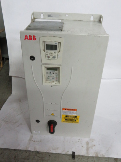 ABB ACH550-BDR-011A-6+B055 AC Drive 10HP 3Ph 500/600V 11A Height 33"  USED