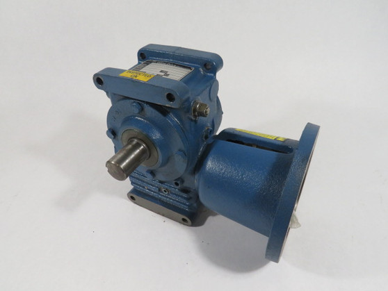 Cone Drive MHU20A017-W3 Worm Gear Speed Reducer 10:1 2.52TH 3000RPM 1SF  USED
