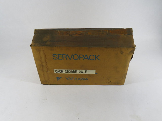 Yaskawa CACR-SR20BE12G-E Servo Controller  USED