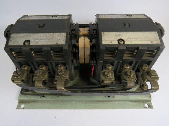 Yaskawa Electric HI-125E2 AC Magnetic Contactor Assembly 150A  USED