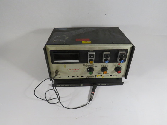 UPA Dermitron D9E-05 Digital Direct Reading Gauge w/Probe *No Power* AS IS