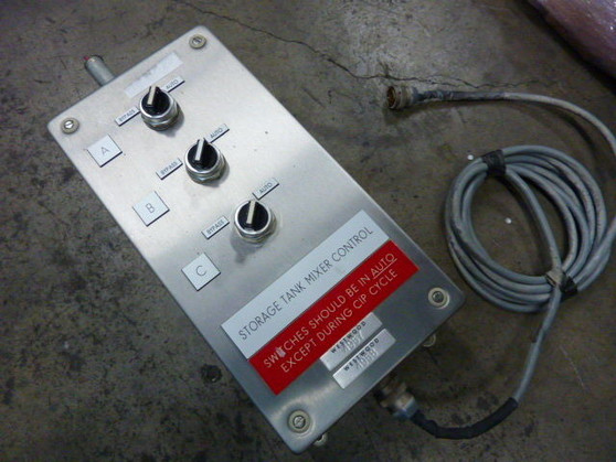 Toledo 094001200A Storage Tank Mixer Control 120V 50/60Hz  USED
