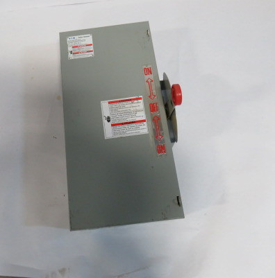 Cutler-Hammer 1DT361NF Non-Fused Disconnect Switch 30A 600VAC 250VDC 3P NOP