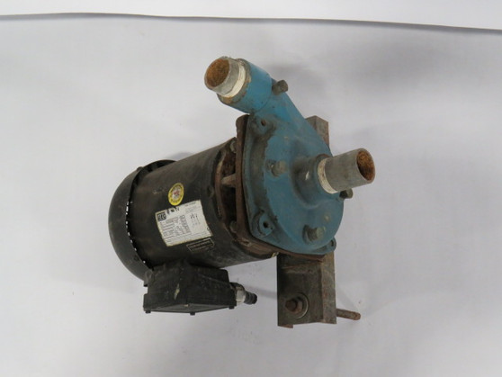 Weg 1.00HP 3470RPM 575V B56J TEFC 3Ph 1.16A 60Hz  USED