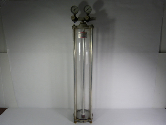 Lube Devices Inc. 0-30PSI Lubricator Tank 24" High  AS IS