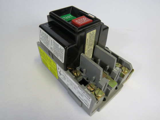 Allen-Bradley 609U-AOXD Manual Starter SER G 110V@50Hz 115-120V@60Hz USED