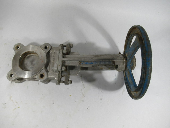 Velan L10-0310C-13SL Knife Gate Valve Size 3" Class 150 USED