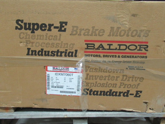 Baldor 30HP 1780RPM 230/460V 286T XPFC 3Ph 72/36A 60Hz NEW