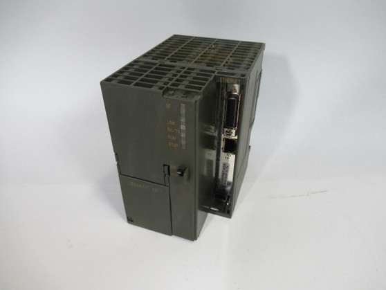 Siemens 6GK7343-1EX11-0XE0 Ethernet Communication Module *Rust* AS IS