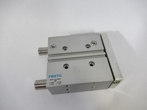 Festo 170851 DFM-25-50-PA-GF Guide Cylinder 25mm Bore 50mm Stroke USED