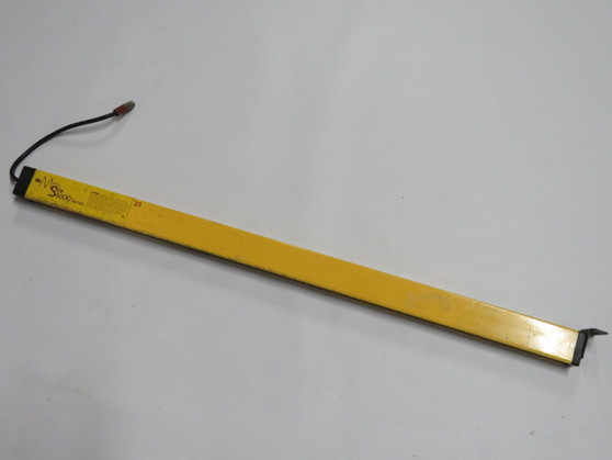 STI MS46SR-20-870-Q1-R-NC-FP Light Curtain Receiver 24VDC USED