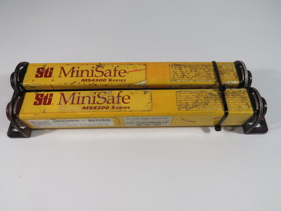 STI MS4308B Light Curtain Transmitter & Receiver 1-30' Range USED