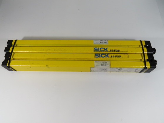 Sick 101275 Light Curtain Transmitter & Receiver 6m Range 8/5W 24V USED