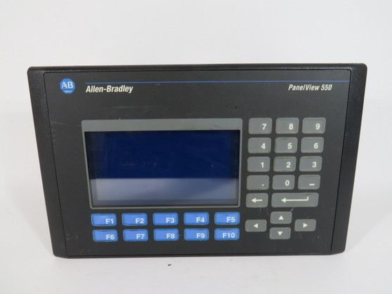 Allen-Bradley 2711-K5A5 Monochrome Terminal 5.5" Keypad Ser F USED