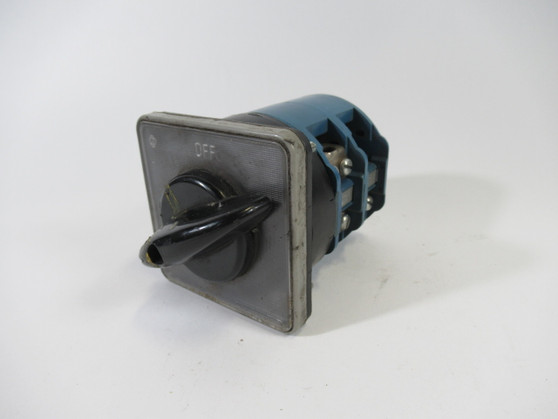 Kraus & Naimer C105A202 Selector Switch 2 Position 500V 125A USED