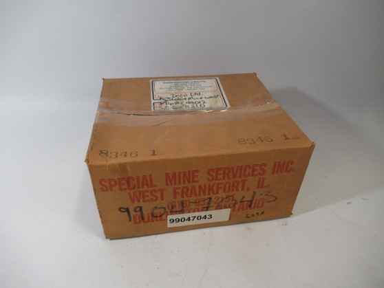 Special Mine Services 8346-1 Uni-Loc Female Connector 225A 750VAC 1Pilot NEW