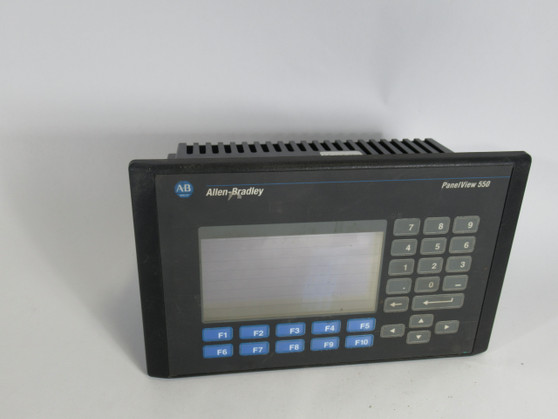 Allen-Bradley 2711-B5A2 Ser H Rev.B FRN.4.41 LCD Module *No Back Cover* USED